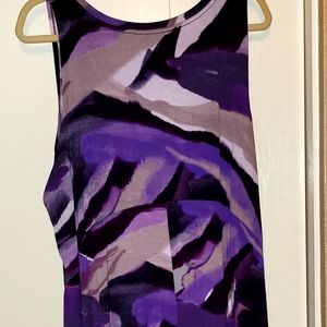 Logo long sharkbite tunic with pockets